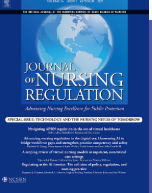 《JournalofNursingRegulation》期刊封面