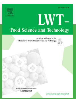 LWT - Food Science and Technology的分区