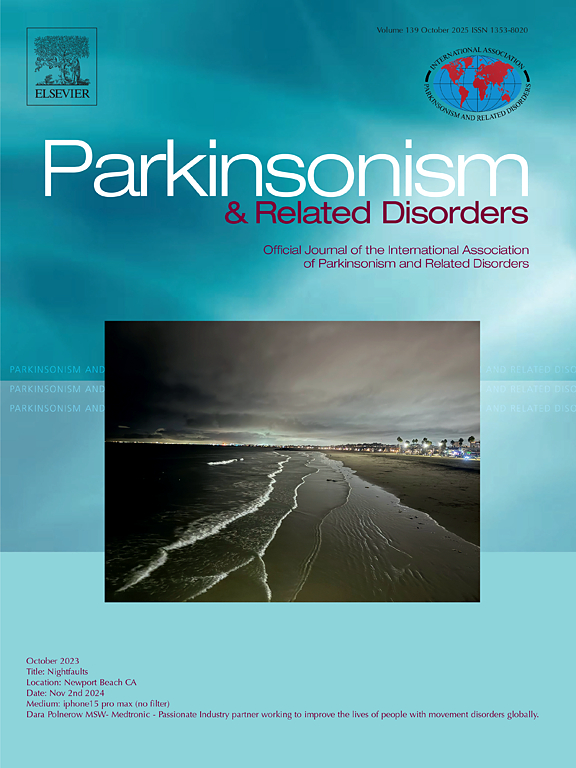 PARKINSONISM & RELATED DISORDERS期刊封面