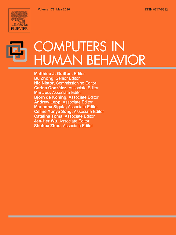 Computers in Human Behavior 投稿指南：高分 SCI 文章质量打磨要点