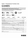 IEEE Transactions on Games：SCI期刊介绍