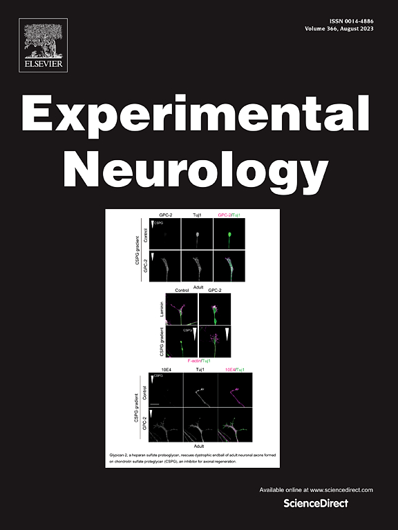 Experimental Neurology：SCI期刊介绍