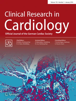 Clinical Research in Cardiology期刊封面