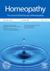 Homeopathy:自引率54.4%,这本顺势疗法唯一的SCI期刊正在被自己的数据吞噬