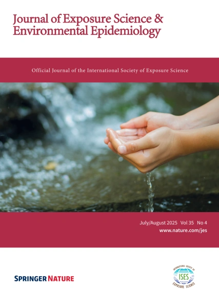 Journal of Exposure Science and Environmental Epidemiology期刊封面