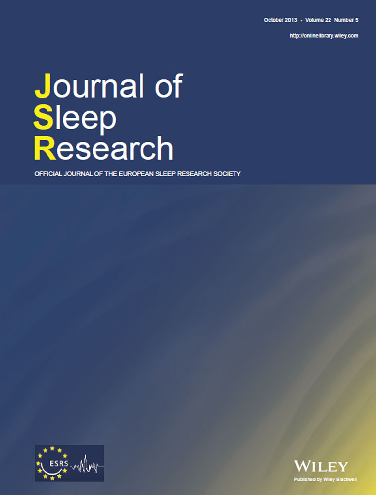 journal of sleep research peer reviewed