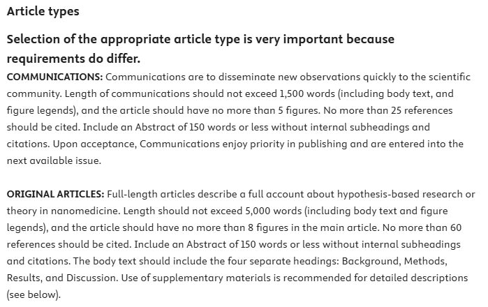 Nanomedicine-nanotechnology Biology And Medicine被拒原因