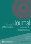 CANADIAN JOURNAL OF MATHEMATICS-JOURNAL CANADIEN DE MATHEMATIQUES：加拿大数学学会期刊
