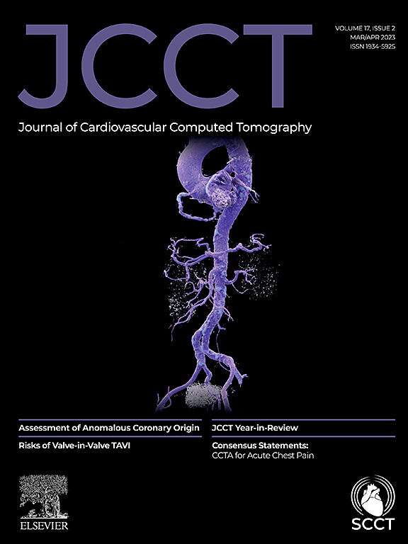 Journal of Cardiovascular Computed Tomography：SCI期刊介绍
