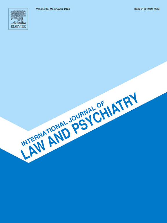 Go to journal home page - International Journal of Law and Psychiatry