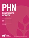 公共卫生营养方向混合刊投稿全维度测评：Public Health Nutrition