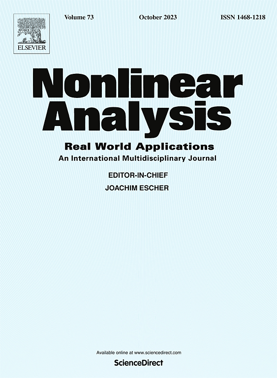 Go to journal home page - Nonlinear Analysis: Real World Applications