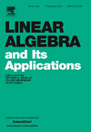 LINEAR ALGEBRA AND ITS APPLICATIONS：线性代数期刊