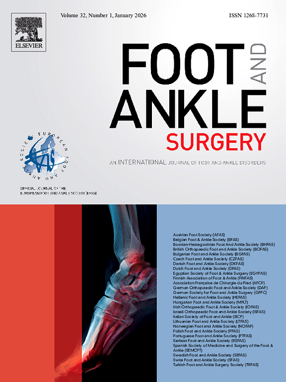 你的论文到底能发SCI几区?Foot and Ankle Surgery投稿者教你“对标定位法”