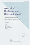 Journal of Nonlinear and Convex Analysis：非线性与凸分析期刊